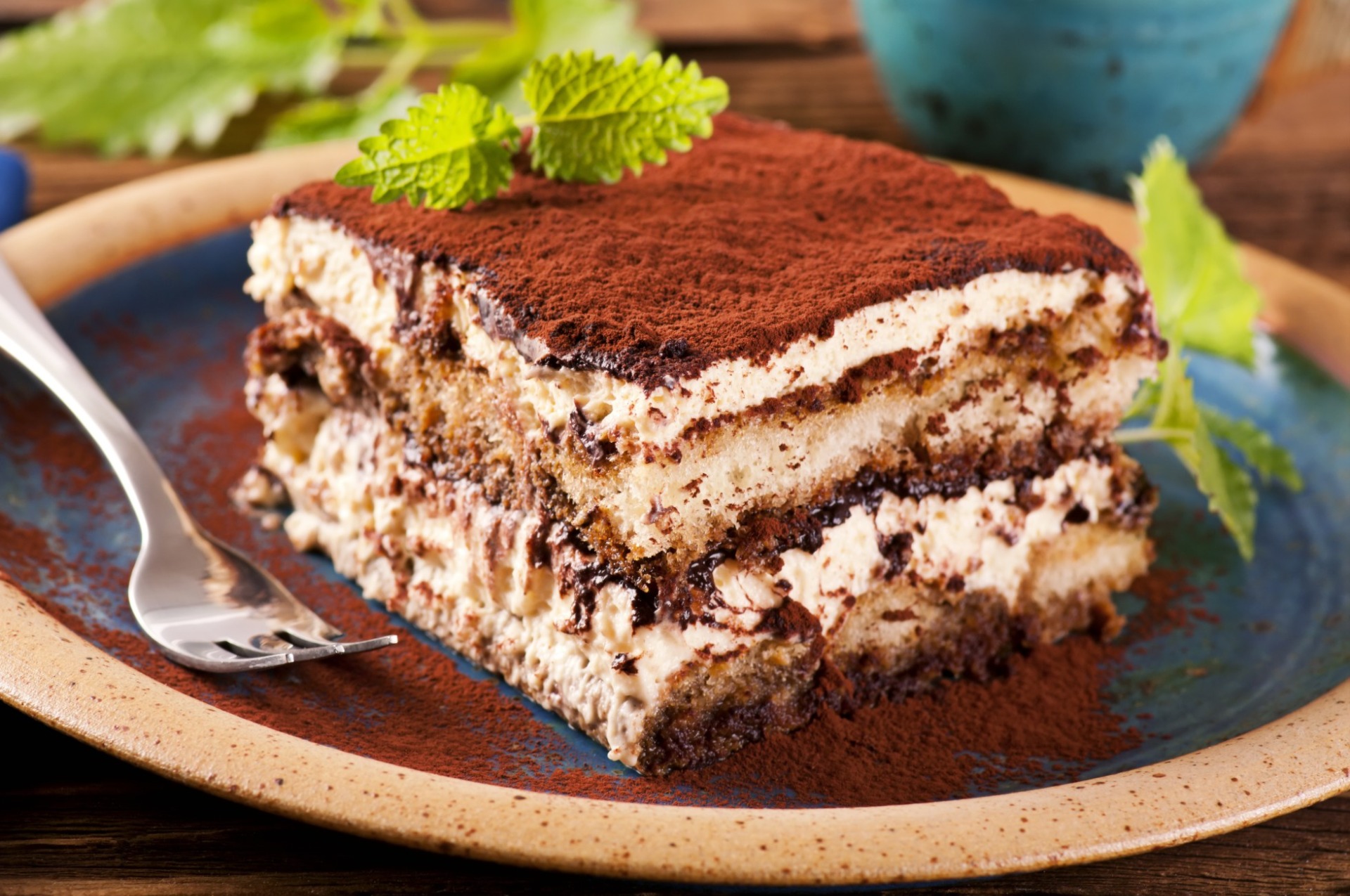 Vegan tiramisu